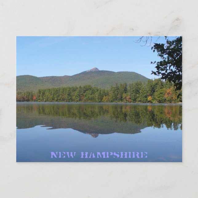 Carte Postale Mont Chocorus & Lac Chocorua, New Hampshire (Devant)