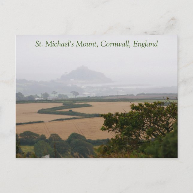 Carte postale Mont Cornwall St. Michael (Devant)