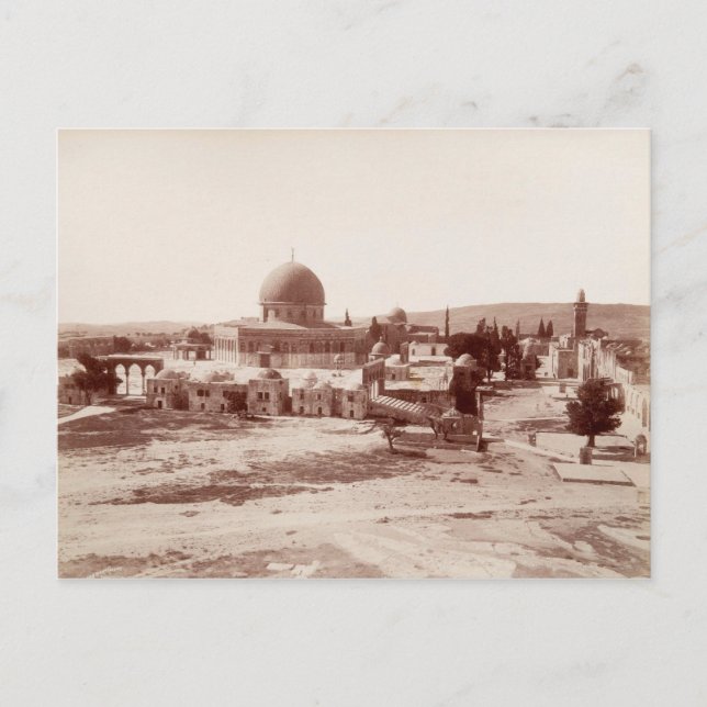 Carte Postale Mont du Temple à Jérusalem (Devant)