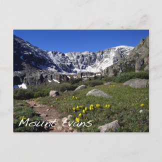 Carte Postale Mont Evans