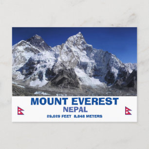 Carte postale Mont Everest