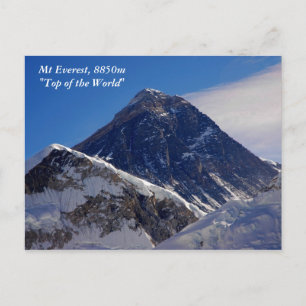 Carte Postale Mont Everest