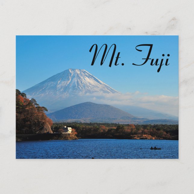 Carte Postale Mont Fuji (Devant)