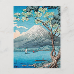 Carte Postale Mont Fuji depuis le lac Yamanaka par Hiroaki Takah