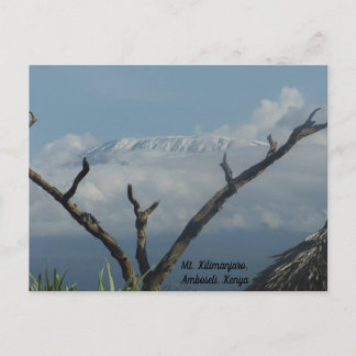 Carte Postale Mont Kilimanjaro Kenya