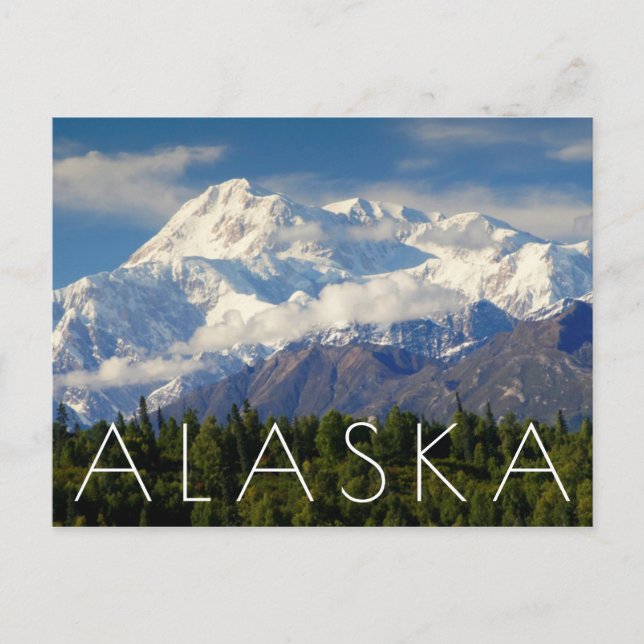 Carte Postale Mont McKinley (Devant)