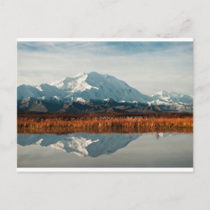 Carte Postale Mont McKinley dans le parc national Denali, Alaska
