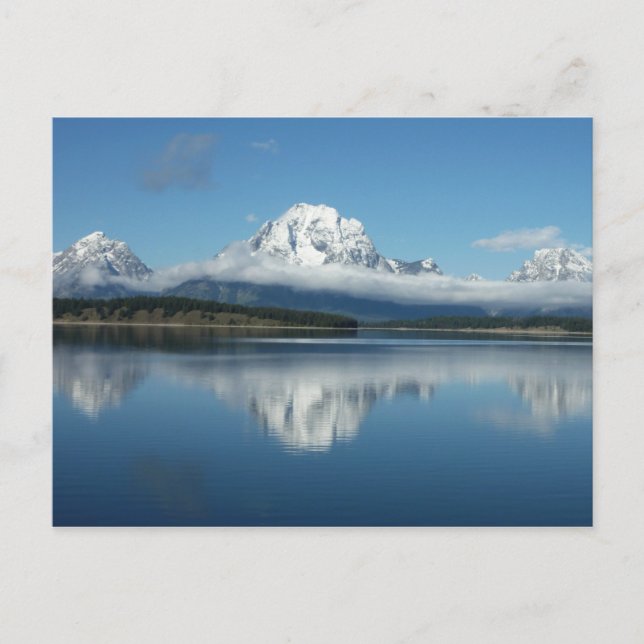 Carte Postale Mont Moran Reflection at Grand Teton (Devant)