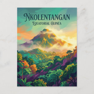 Carte Postale Mont Nkolentangan Guinée équatoriale