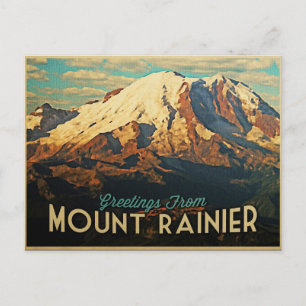 Carte Postale Mont Rainier