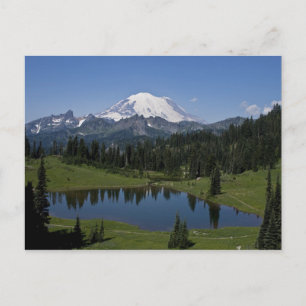 Carte postale Mont Rainier et lac Tipsoo
