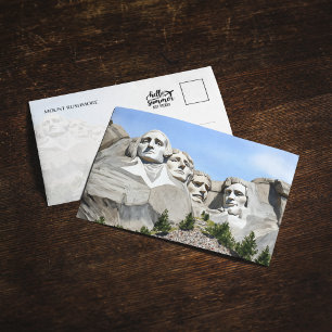 Carte postale Mont Rushmore