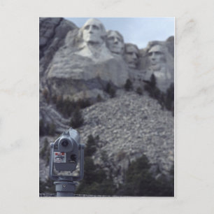 Carte Postale Mont Rushmore