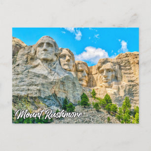 Carte Postale Mont Rushmore, Keystone, Dakota du Sud