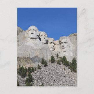 Carte Postale Mont Rushmore Président du Dakota du Sud États-Uni