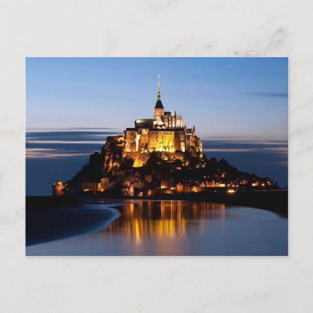 Carte Postale Mont-Saint-Michel (Devant)