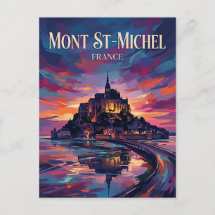 Carte Postale Mont Saint-Michel France