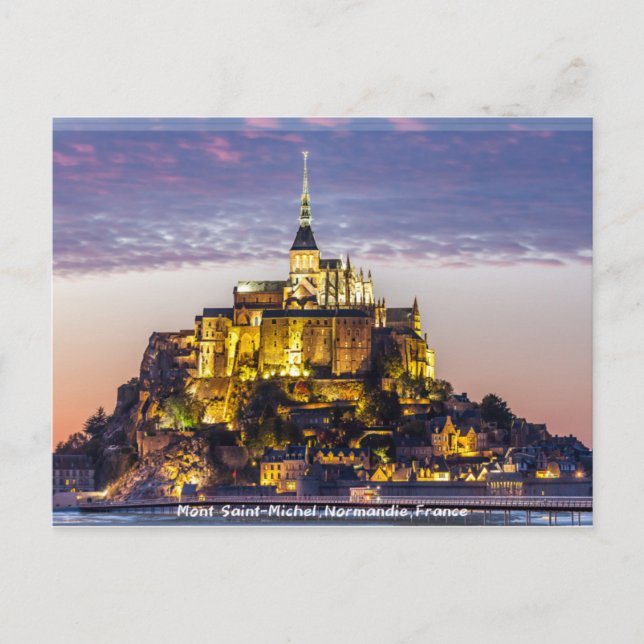Carte Postale Mont Saint-Michel ・ France / 聖 米 歇 爾 法 山 ・ (Devant)