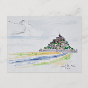 Carte Postale Mont Saint-Michel, Normandie, France