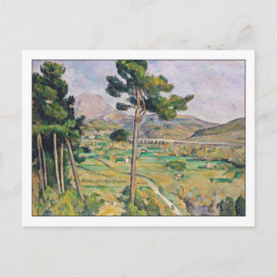Carte Postale Mont Sainte-Victoire par Cézanne