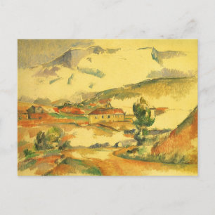 Carte Postale Mont Sainte Victoire par Paul Cezanne, Art Vintage