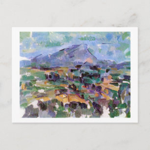 Carte Postale Mont Sainte-Victoire, Paul Cezanne