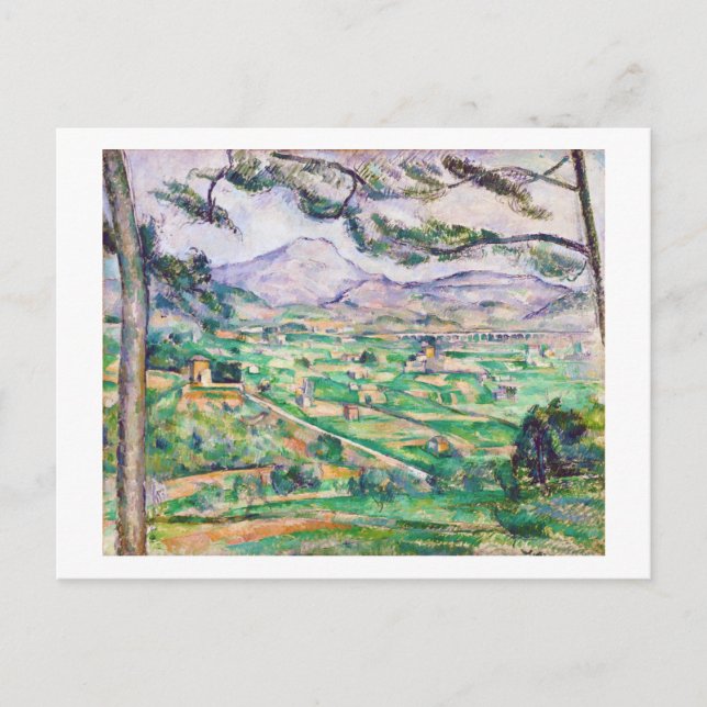 Carte Postale Mont Sainte-Victoire, Paul Cezanne (Devant)