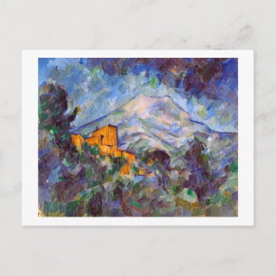 Carte Postale Mont Sainte-Victoire, Paul Cezanne