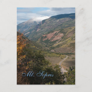 Carte Postale Mont Sopris, Colorado