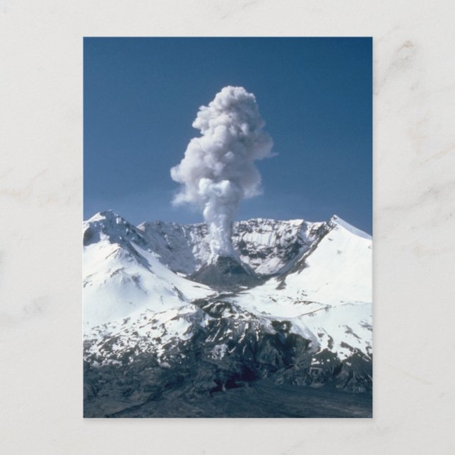 Carte Postale Mont St. Helens, Volcan (Devant)