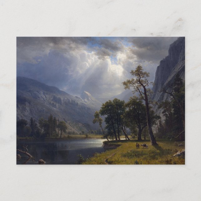 Carte Postale Mont Starr King, Yosemite par Albert Bierstadt (Devant)