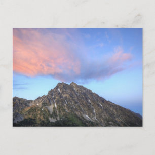Carte Postale Mont Stuart, au coucher du soleil