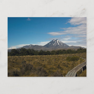 Carte postale Mont Tongariro et Mont Ngauruhoe