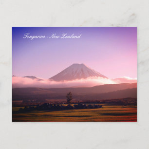 Carte Postale Mont Tongariro, Vulcano, Nouvelle-Zélande / Voyage