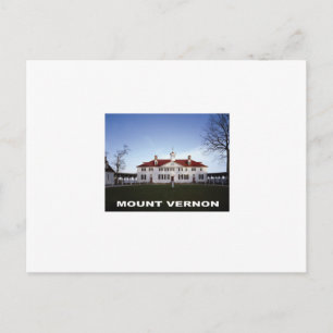 Carte Postale mont vernon gw