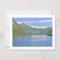 MONTAGNE DE LAC ET DE NEIGE/SUISSE
