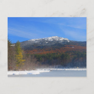 Carte Postale Montagne Monadnock Neige et chêne