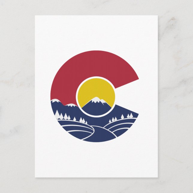 Carte Postale Montagne rocheuse le Colorado C (Devant)