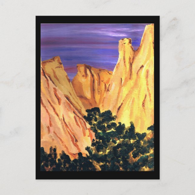 Carte Postale Montagnes (Devant)