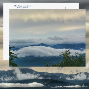 Carte Postale Montagnes Blue Ridge Caroline du Nord Photographie