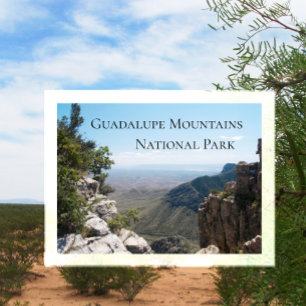 Carte Postale Montagnes de Guadalupe Vista