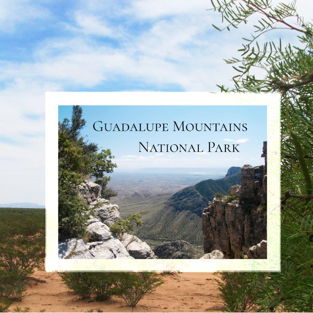 Carte Postale Montagnes de Guadalupe Vista (Créateur téléchargé)