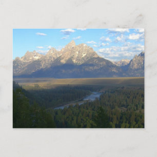 Carte Postale Montagnes de Jackson Hole (Parc national de Grand 