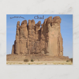 Carte Postale Montagnes Ennedi Tchad