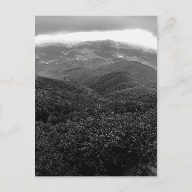 Carte Postale Montagnes fumantes (Devant)