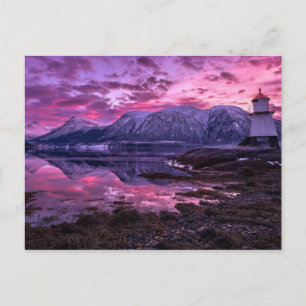 Carte Postale Montagnes pourpres