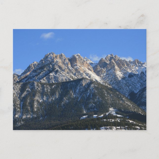 Carte Postale Montagnes Rocheuses (Devant)