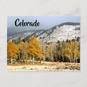 Carte Postale Montagnes Rocheuses du Colorado