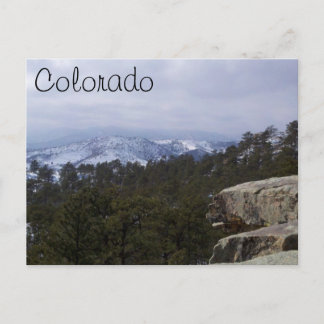 Carte Postale Montagnes Rocheuses du Colorado