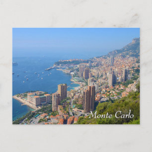 Carte Postale Monte Carlo à Monaco